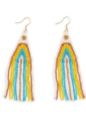 Myra Bag Handcrafted Beaded Earrings